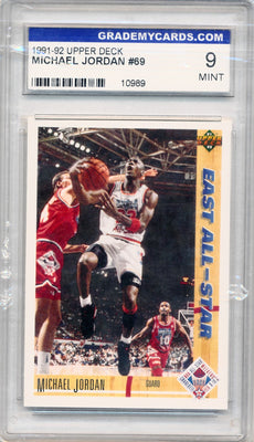 Upper Deck 1991-1992   #69 Michael Jordan