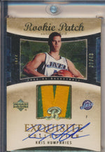 Upper Deck 2004-2005 Exquisite Collection Gold RPA #61 Kris Humphries 38/43