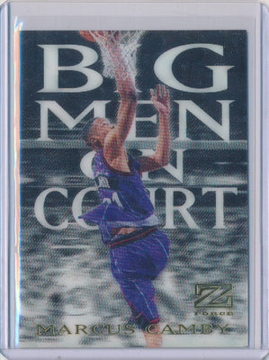 SkyBox 1997-1998 Z-Force Big Men On Court #3/15BMOC Marcus Camby