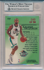 SkyBox 1997-1998 Premium Star Rubies #232 Grant Hill 40/50 / BGS Grade 9