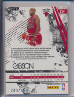 Panini 2008-2009 Rookies & Stars Jumbo Patch RPA #154 Taj Gibson 240/369