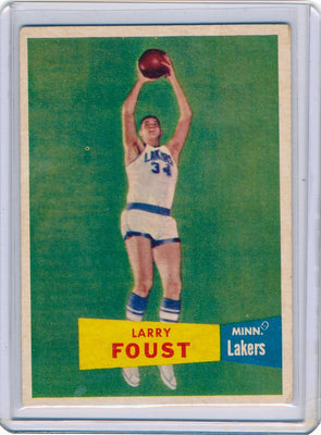 Minneapolis Lakers  #18 Larry Foust