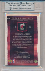 Upper Deck 2003-2004 Exquisite Collection Extra Exquisite #EE-DW Dwyane Wade 61/75 / BGS Grade 8.5