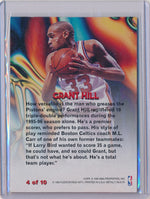 Fleer 1996-1997 Metal Molten Metal #12/30 Grant Hill 4/10