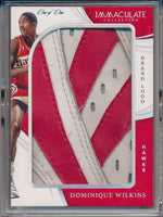 Panini 2018-2019 Immaculate Collection Brand Logo #SP-DWL Dominique Wilkins 1/1