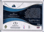 Upper Deck 2007-2008 Exquisite Collection Emblems Of Endorsement #EEAJ Al Jefferson 8/10