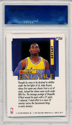 Fleer 1996-1997 Ultra Platinum Medallion #P266 Kobe Bryant  / PSA Grade 10