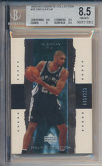 Upper Deck 2003-2004 Exquisite Collection Base #35 Tim Duncan 143/225 / BGS Grade 8.5