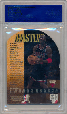 Topps 1997 Finest Embossed #154 Michael Jordan  / PSA Grade 10