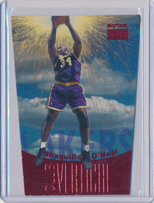 SkyBox 1999-2000 Premium Club Vertical #3/10CV Shaquille O'neal  21/100