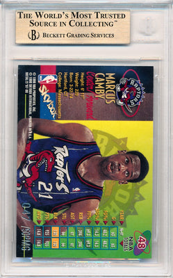 Skybox 1997-1998 Metal Universe Championship Precious Metal Gems #48 Marcus Camby 47/50 / BGS Grade 9.5