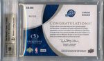 Upper Deck 2007-2008 Exquisite Collection Autographed Patches #EABO Carlos Boozer 4/35 / BGS Grade 9.5 / Auto Grade 10