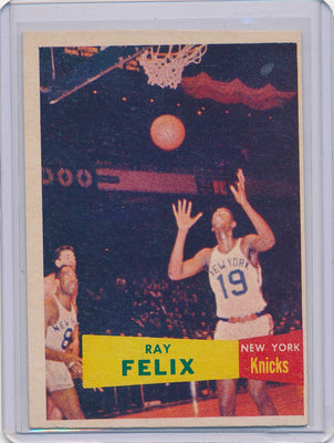 New York Knicks  #35 Ray Felix