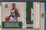 Panini  2009-2010 National Treasures Colossal Prime RPA #14 Brandon Jennings 5/25