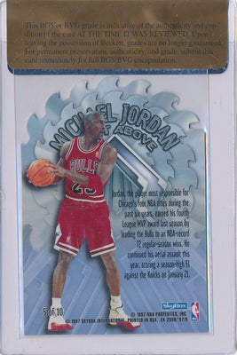 SkyBox 1996-1997 EX 2000 Cut Above #5/10 Michael Jordan  / BGS Grade 8