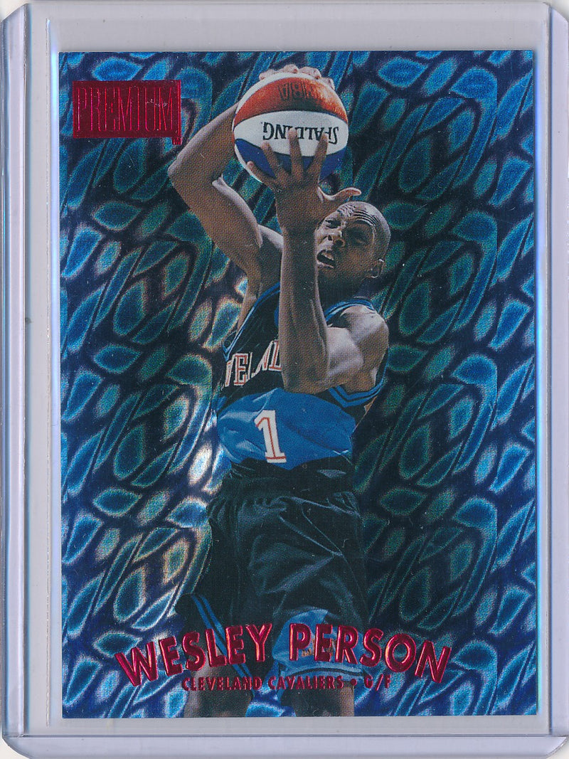 SkyBox 1997-1998 Premium Star Rubies #193 Wesley Person 14/50