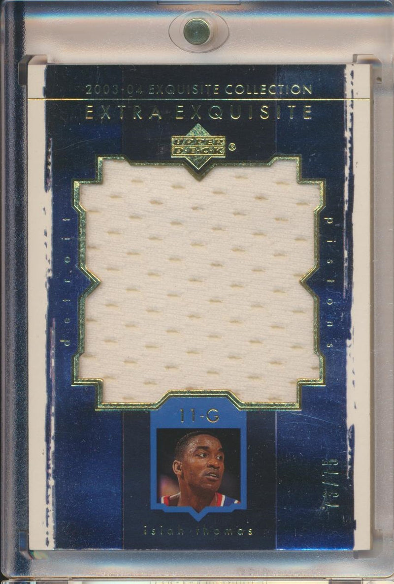 Upper Deck 2003-2004 Exquisite Collection Extra Exquisite Jumbo Patch #EE-JR Jason Richardson 6/75