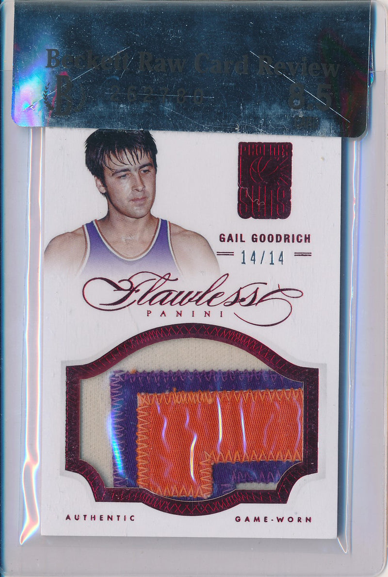 Panini 2012-2013 Flawless Ruby Jumbo Patches #63 Gail Goodirch 14/14 / BGS Grade 8.5