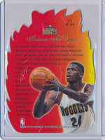 Fleer 1996-1997 Flair Showcase  Hot Shots #17/20 Antonio Mcdyess