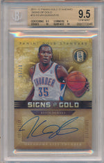 Panini 2011-2012 Gold Standard Signs Of Gold #SG-10 Kevin Durant 5/10 / BGS Grade 9.5 / Auto Grade 10