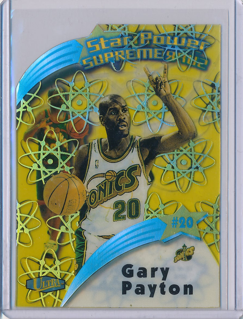 Fleer 1997-1998 Ultra  Star Power Supreme #12/20SPS Gary Payton