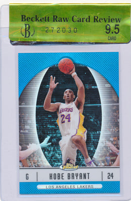 Topps 2007 Finest Refractor #25 Kobe Bryant 223/299