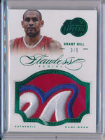 Panini 2012-2013 Flawless Emerald Jumbo Patches #7 Grant Hill 3/5