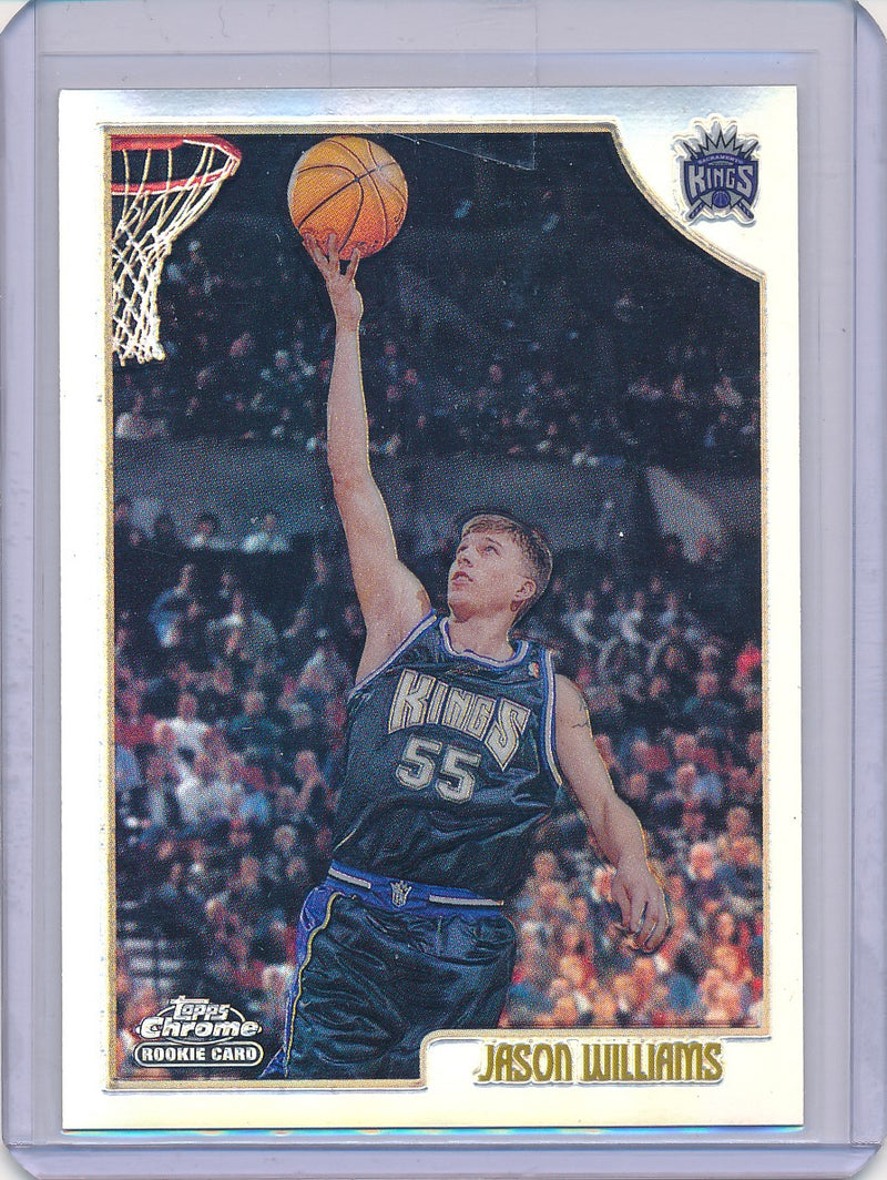 Topps 1998-1999 Chrome Rookie Card #153 Jason Williams