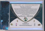 Upper Deck 2008-2009 Exquisite Collection Emblems Of Endorsements #EE-KG Kevin Garnett 7/10 / BGS Grade 9 / Auto Grade 9