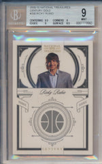 Panini  2009-2010 National Treasures Century Gold #200 Ricky Rubio 3/5 / BGS Grade 9