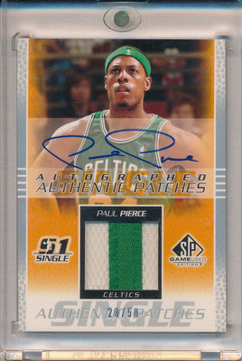 Upper Deck 2003-2004 SP Game Used Authentic Patches #PP-AP Paul Pierce