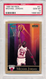 Skybox 1990   #41 Michael Jordan  / PSA Grade 10