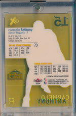 Fleer 2003-2004 E-X RC #73 Carmelo Anthony