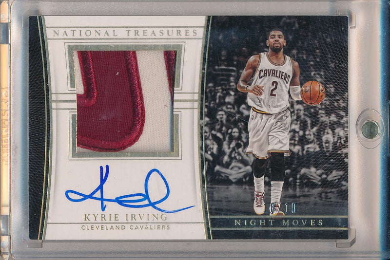 Panini 2015-2016 National Treasures Night Moves #NM-KIV Kyrie Irving 10/10