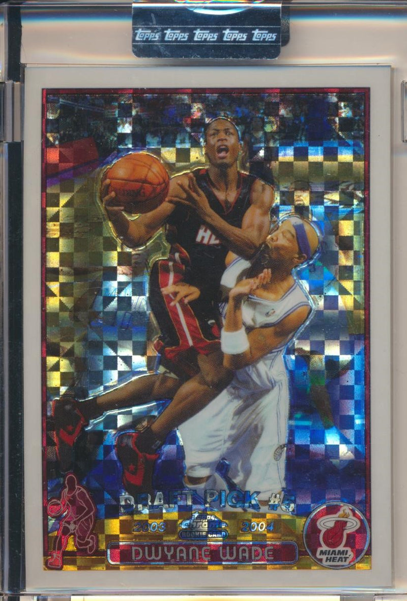 Topps  2003-2004 Chrome  X-Fractor #115 Dwyane Wade 120/220