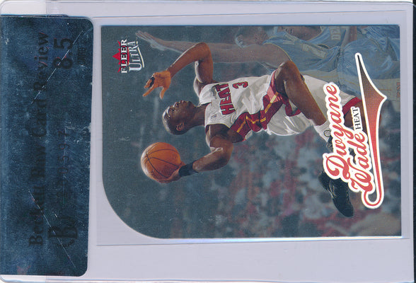 Fleer 2004-2005 Ultra Platinum Medallion #66 Dwyane Wade 61/100 / BGS Grade 8.5