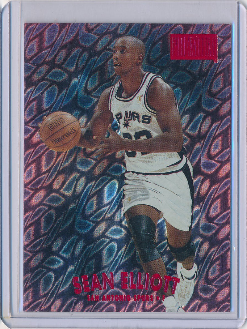 SkyBox 1997-1998 Premium Star Rubies #14SR Sean Elliot 1/50