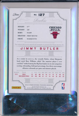 Panini 2012-2013 National Treasures Rookie Card #127 Jimmy Butler 16/25 / BGS Grade 8.5 / Auto Grade 10