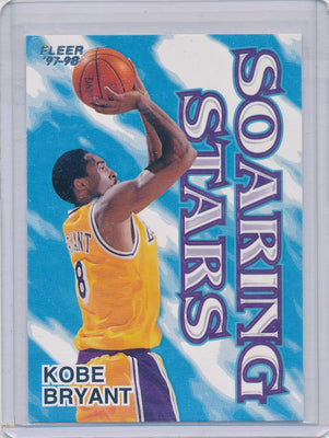 Fleer 1997-1998 Soaring Stars  #SS4 Kobe Bryant