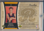 Upper Deck 2004-2005 Exquisite Collection Gold RPA #55 Andris Biedrins 10/15