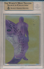 SkyBox 1998-1999 E-X Century Essential Credentials Future #14 Shaquille O'neal 49/77 / BGS Grade 9.5