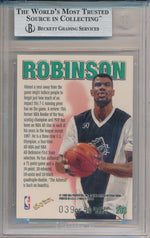 SkyBox 1997-1998 Z-Force Super Rave #203 David Robinson 39/50 / BGS Grade 8.5