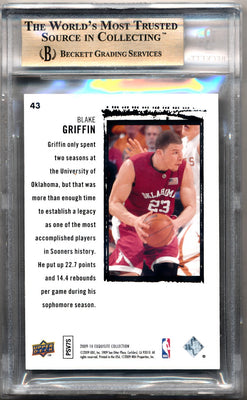 Upper Deck 2009-2010 Exquisite Collection Rookie Parallel #43 Blake Griffin  14/23 / PSA Grade None  / BGS Grade 9.5 / Auto Grade None