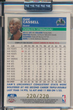 Topps  2003-2004 Chrome  X-Fractor #40 Sam Cassell 220/220