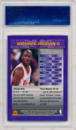 Topps 1994-1995 Finest Refractor #331 Michael Jordan  / PSA Grade 10