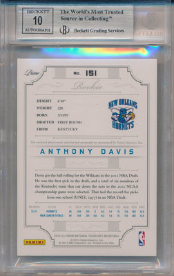 2012 National Treasures Klay Thompson RPA #110 RC 60/199 BGS 9 MT