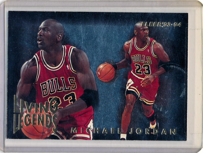 Fleer 1993-1994 Living Legends #4 Michael Jordan 4/6 – Mr. B's