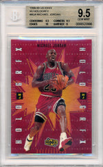 Upper Deck 1998-1999 Ionix MJ Hologrfx #MJ4 Michael Jordan  / BGS Grade 9.5