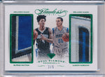 Panini 2014-2015 Flawless Emerald Dual Diamond Patches #DD-OM Elfrid Payton/ Aaron Gordon 2/5