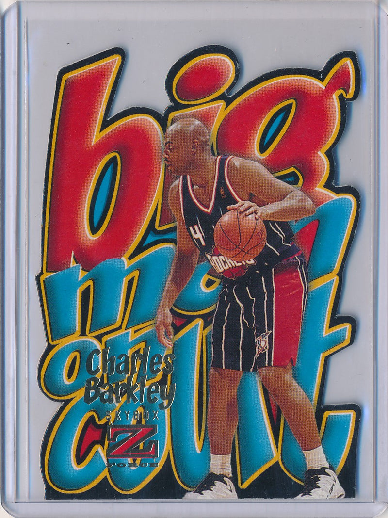 SkyBox 1996-1997 Z-Force Big Men On Court #1/10 Charles Barkley